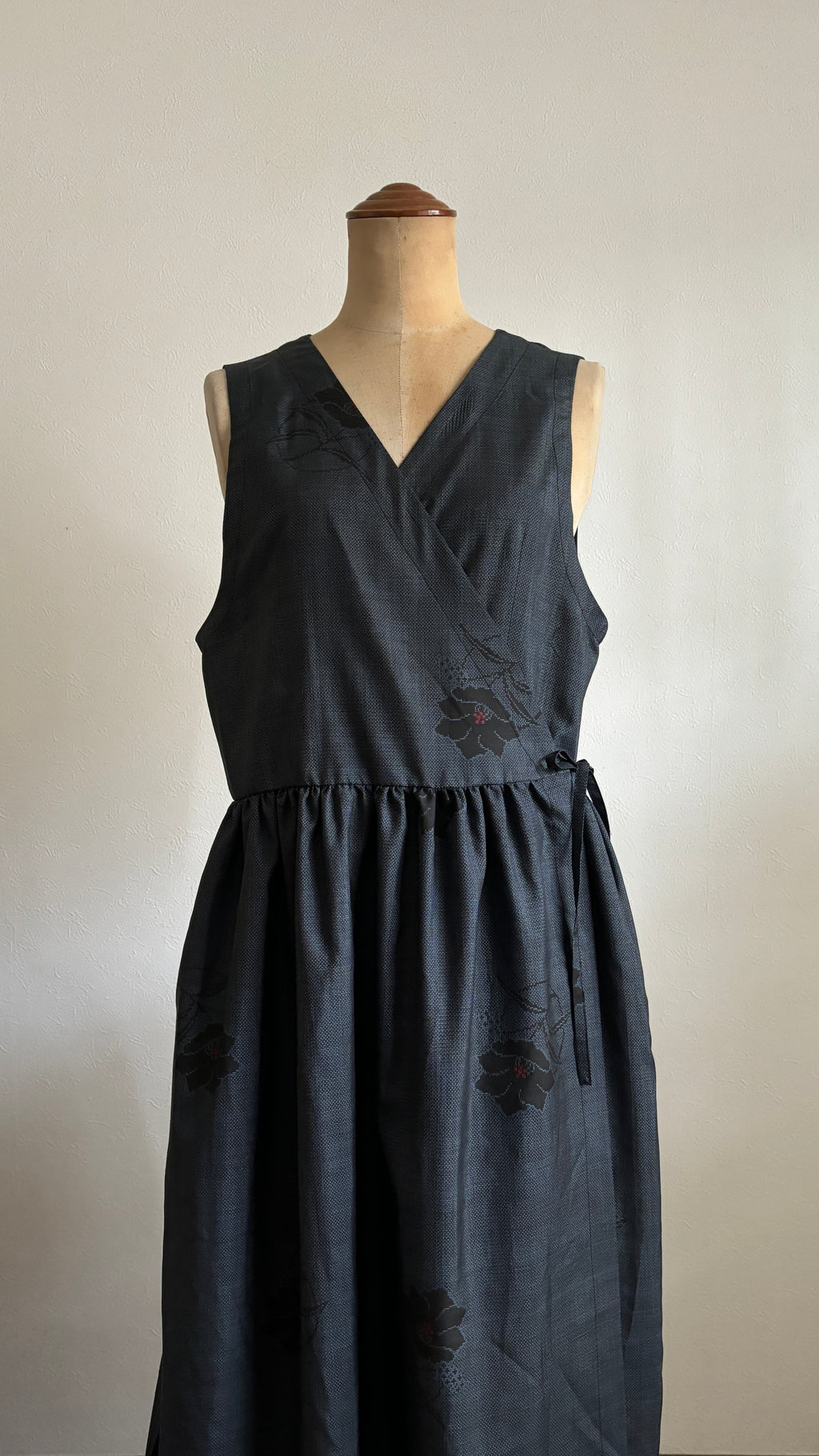 26－ ＼墨月灯り －SUMITSUKIAKARI－／ 身幅48cm  着丈120.5cm