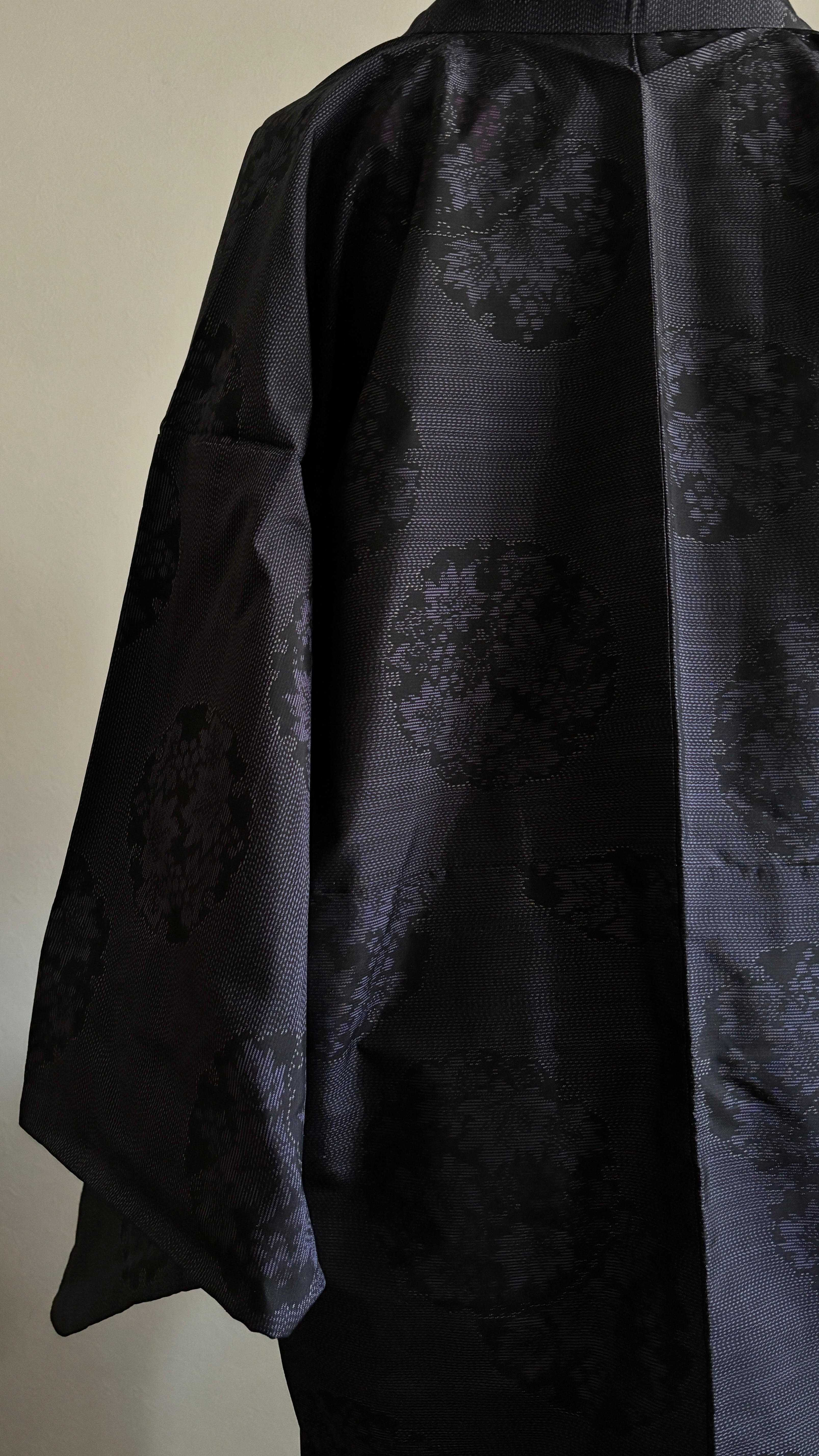 ＼  雪酔窓 －SESSUISOU－  ／ 大島紬カシュクールワンピース  セミオーダー