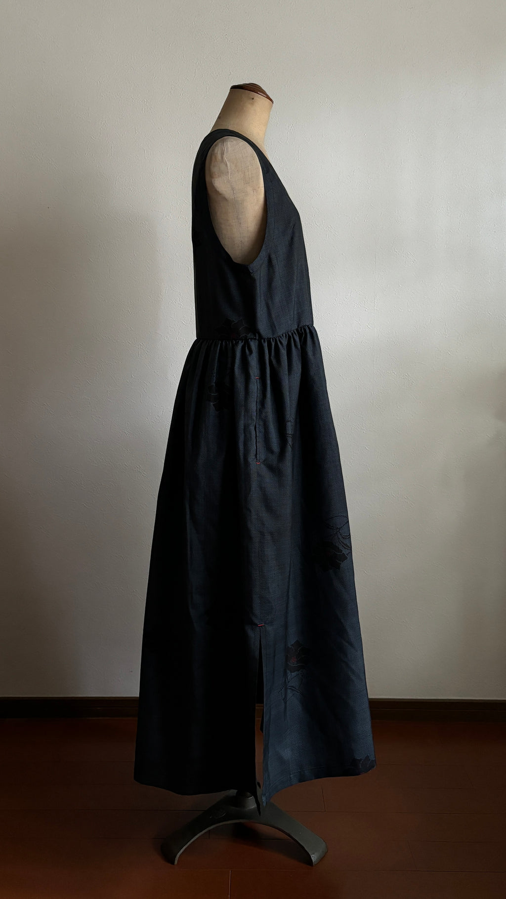 26－ ＼墨月灯り －SUMITSUKIAKARI－／ 身幅48cm  着丈120.5cm